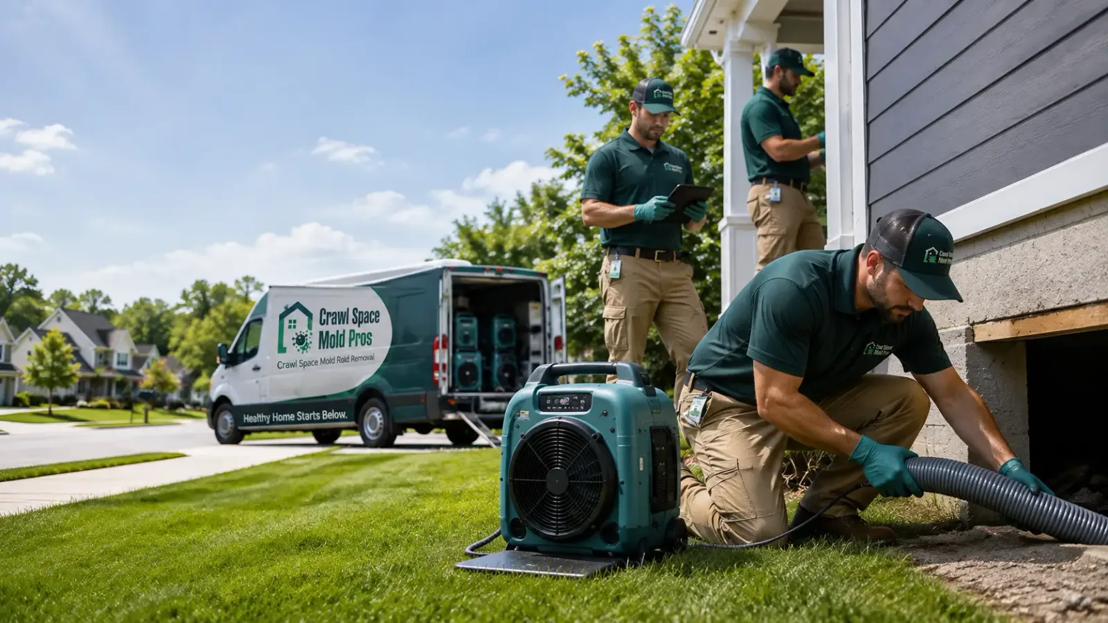 Crawl Space Mold Removal in Gilbert, PA